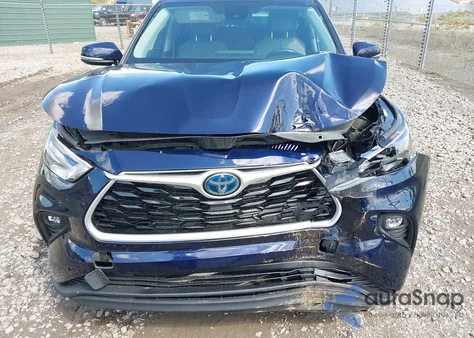 2022 Toyota Highlander Hybrid Le из США, поврежденный, VIN 5TDZARAH0NS517185